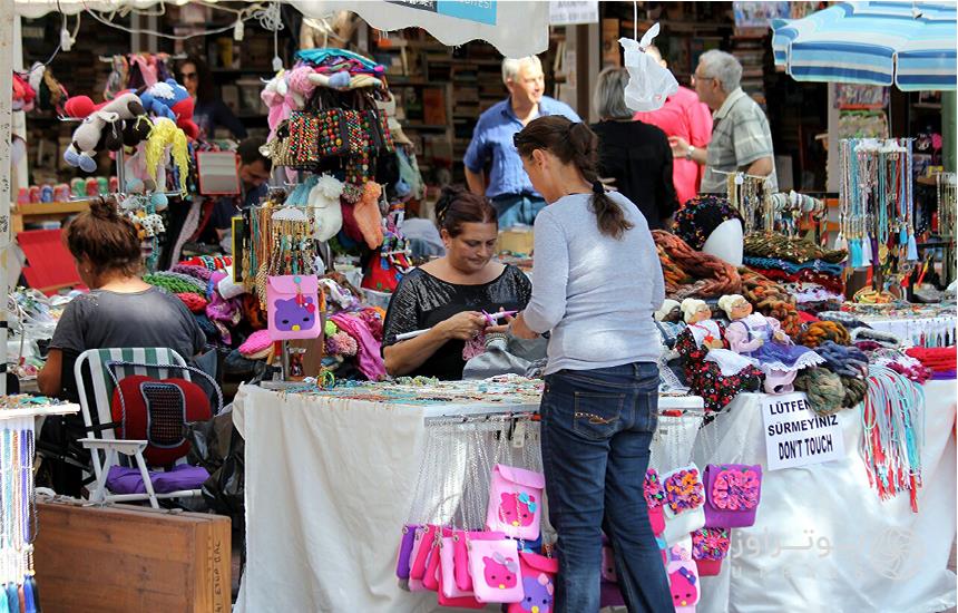 بازارچه صنایع‌دستی محله اورتاکوی استانبول